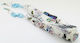 Keos Glasses Chain Fabric Light Blue Chke22silksiel