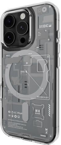 Mageasy Xray M Back Cover Σιλικόνης Διάφανο (iPhone 16 Pro Max)