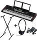 Roland Keyboard EX10 with 61 Keys with Stand, H...