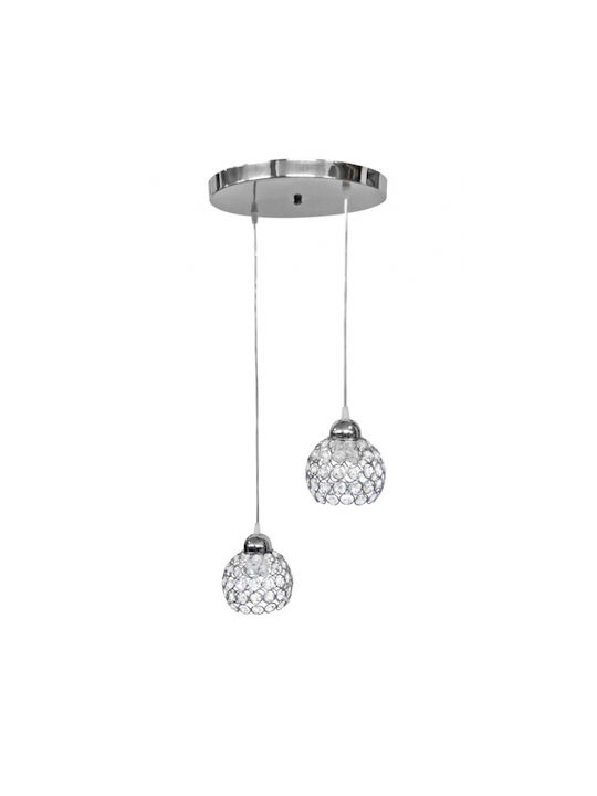 Klikareto ''carolina Pendant Light Silver with ...