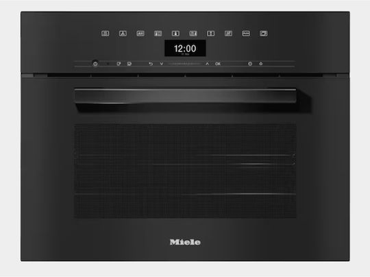 Miele Φούρνος άνω Πάγκου 47lt Π59.5εκ. Μαύρος Obsidian