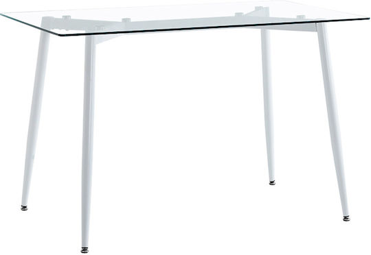 Quana Κουζίνας Διάφανο - Λευκό 120x70x75εκ. Quana Κουζίνας Διάφανο - Λευκό 120x70x75εκ.