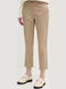 Damen Chino Hose in Schlanker Passform Beige