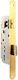 Gevy 222.002.204 45x75 Yellow Oval Interior Door Recessed Lock