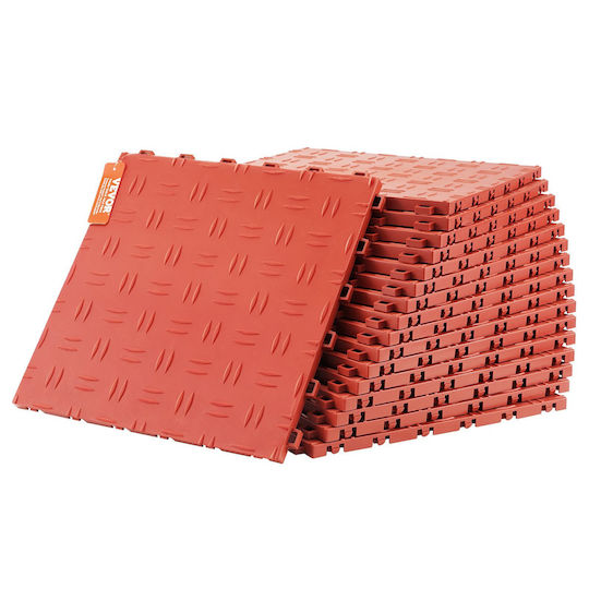 Vevor Πλακάκι για Δάπεδο Κήπου 12x12εκ. 50τμχ