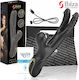 Ibiza Two Dragons Double Vibrator with Remote Control Black