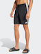 3-Stripes Men's Swimwear Shorts Black Striped