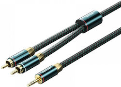Vention 3.5mm male-2x RCA male 8m BCSGK