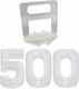 Fliesen-Nivellierclips 1,0 mm Set 100 Stück X5