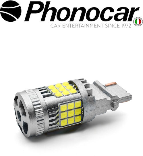 Phonocar Lamps Car P27W LED 6000K Cold White 12V 27W 1pcs