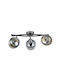 Agora Lighting Deckenleuchte Silber mit Fassung E27