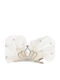 Crown Tulle Pearl Hair Clip