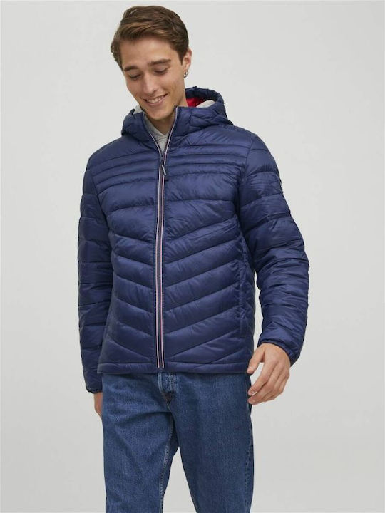 Jack & Jones Winter Jacke Puffer Marineblau