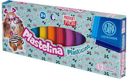 Astra Plasticine in Box for 3+ Years 12 Pieces Astra Plasticine in Box for 3+ Years 12 Pieces