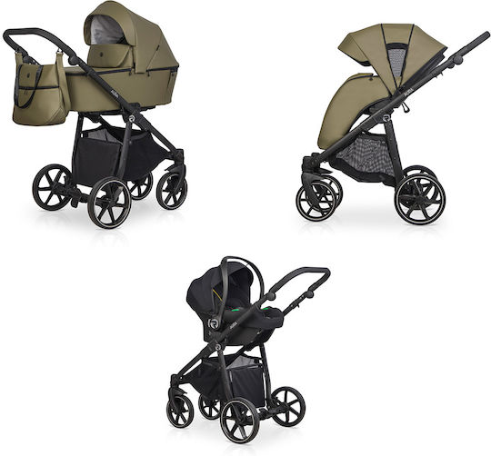 Riko Aura Ρυθμιζόμενο Καρότσι 3 σε 1 Khaki 05 9.2kg