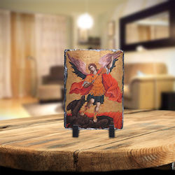 Πέτρα Αρχάγγελος Μιχαήλ-15x20cm Ορθογώνιες-ματ