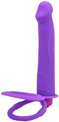 13,0 cm Doppelpenetrations-Strap-On-Vibrator Lila Loving Joy 13,0 cm Doppelpenetrations-Strap-On-Vibrator Lila Loving Joy