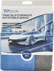 Tpster Mikrofaser-Auto-Tücher Reinigung 40x30cm 2 Stück