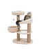 Filippo Boho Cat Scratching Post 114 Cm Beige