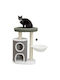 Dante Trixie Cat Scratching Post 86 Cm White Green Gray