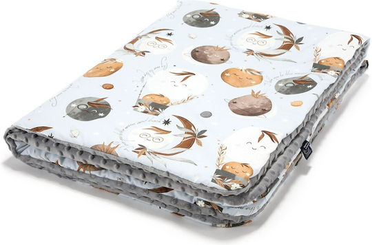 La Millou Decke Fly Me To Moon Sky Grey 80x100cm