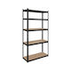 Dexion Verzinkte Regale 90x40x180cm mit 5 Regalen Gesamtbelastbarkeit 750kg 5 Stücke