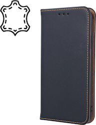 Senso Genuine Book Piele Negru (Redmi 14C / Poc...