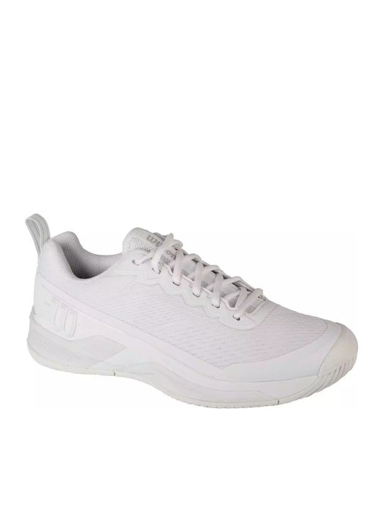 Wilson Rush Pro Tennisschuhe Tongelände Weiß