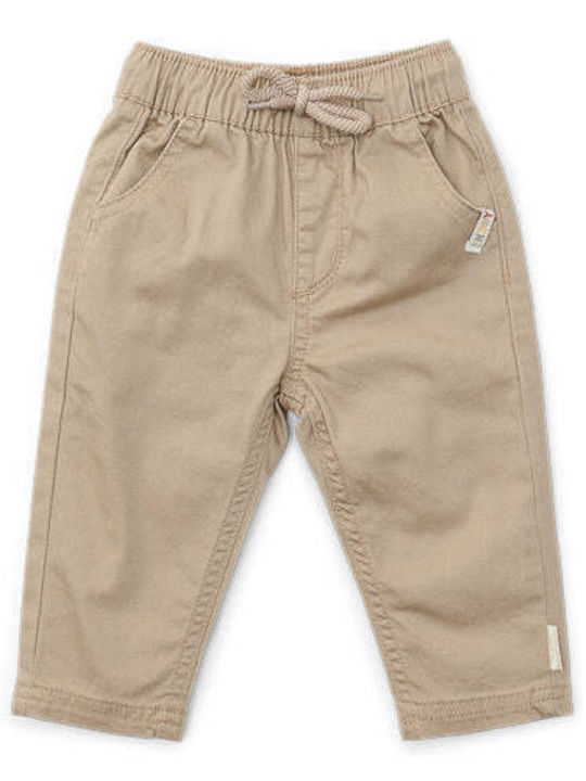 Little Dutch Kids' Fabric Pants beige