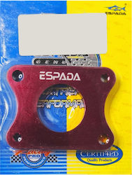 Intake Adapter Body Y15 Yamaha Crypton X 135 Espada Red