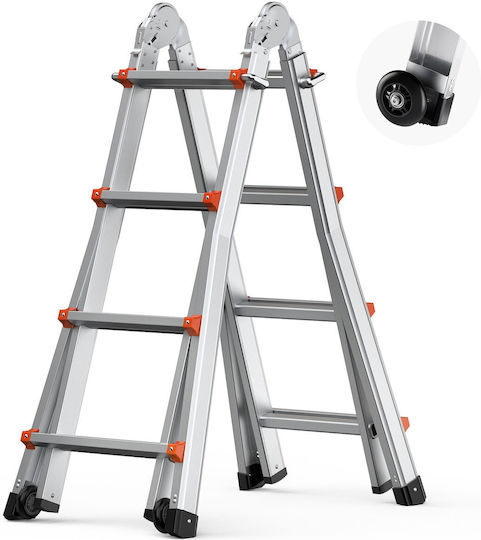Vevor Multipurpose Ladder 4x2