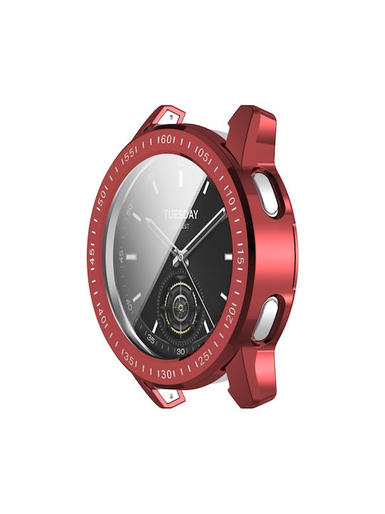 Силиконов Калъф в Червен цвят за Xiaomi Watch S3