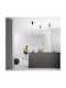 Fan Europe Toorx Ceiling Light Black LED with Cold White Light 100x100cm