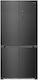 Heinner 505lt Total NoFrost Î190.2xL90.5xA59.7cm. Inox HSBS-HM505MDSINFDXE++