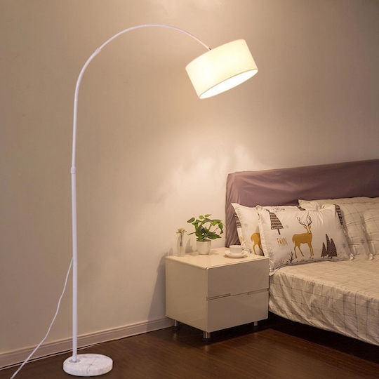 Next Lampa de podea Î158cm. Alb
