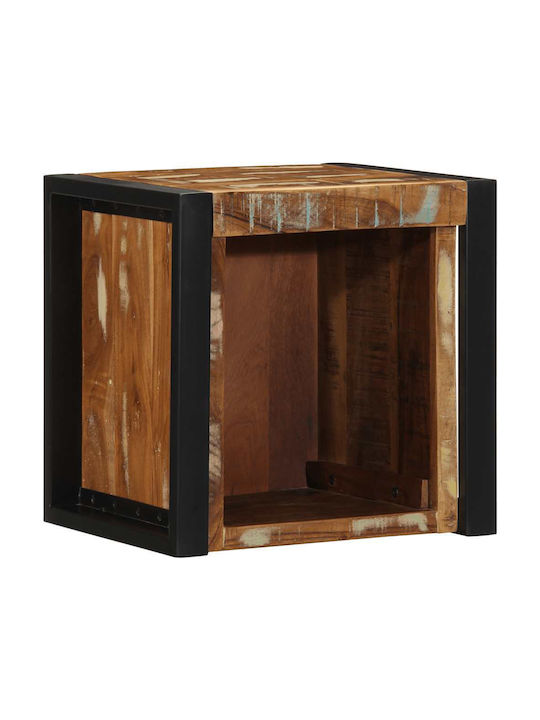 Κομοδίνο από Μασίφ Ξύλο Πολύχρωμο 40x35x40cm