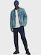Pleated Trousers Chino in Relaxed Fit Dark Blue