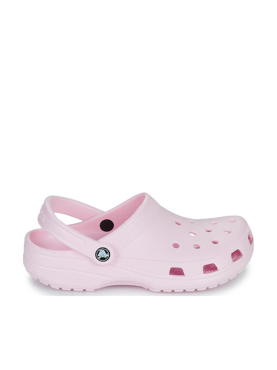Crocs Classic Γυναικεία Ανατομικά Σαμπό Ροζ
