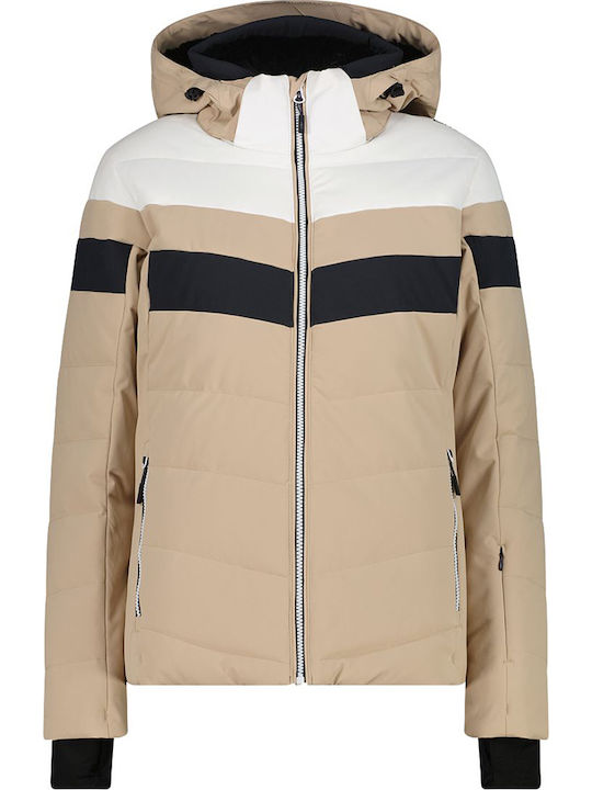 CMP 34W4586-A435 Feminin Jachetă pentru Schi & Snowboard Bej CMP 34W4586-A435 Feminin Jachetă pentru Schi & Snowboard Bej