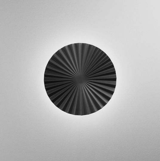 Fan Europe Lamp Wall Black 50cm