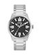 Guess Men's Watch 42mm Battery with Silver Metal Bracelet