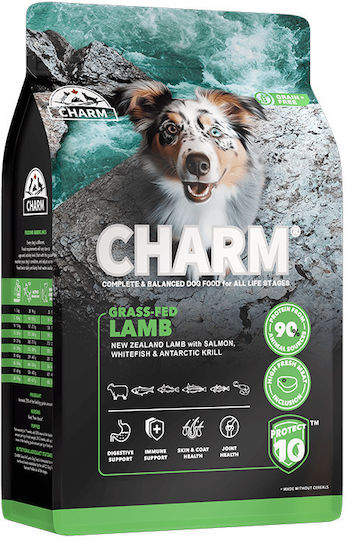 Charm 2kg Dry Food for Dogs with Lamb, Salmon, Fish, Meat, Apple and Turkey