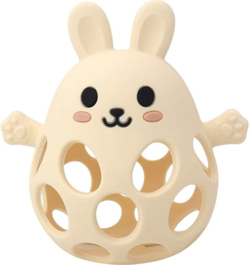 Queen Mother Little Bunny Жувално Зъбно Изделие Без BPA от Силикон за 6 м+