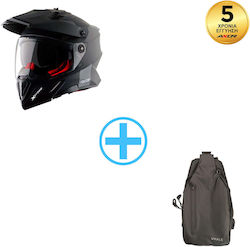 Axor X-Cross Dual + δώρο crossbody τσάντα On-Off ECE 22.06 Μαύρο Κόκκινο Ματ
