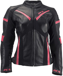 Din piele Femei Geacă Black Pink Din piele Femei Geacă Black Pink