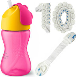 Philips Kleinkinderbecher aus Plastik Rosa 10St...