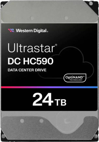 Western Digital DC HC690 24TB HDD Festplatte 3.5" SATA III 7200Umdrehungen pro Minute mit 512MB Cache für NAS / Server / Blockflöte 0F65684