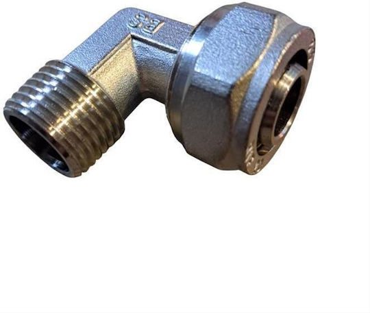 Eckverbinder Mehrschicht-Männlich Fitting Φ20×2 1/2″ Bs Ventil