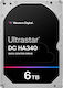 Western Digital Ultrastar DC HA340 6TB HDD Σκληρός Δίσκος 3.5" SATA III 7200rpm με 256MB Cache για NAS / Server / Καταγραφικό 0B47077