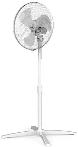 Midea Ανεμιστήρας Ορθοστάτης 40W Διαμέτρου 40cm Λευκός